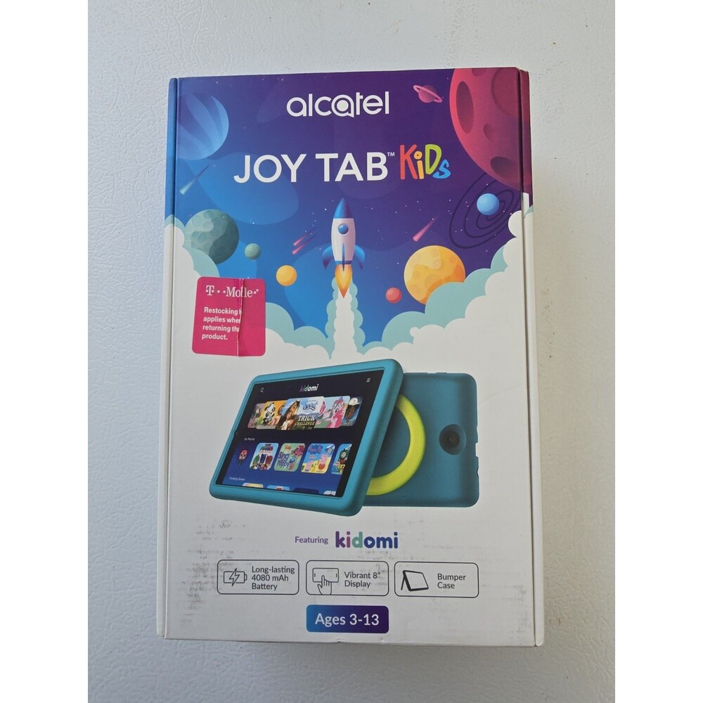 Alcatel Joy Tab Kids 9029G 32GB 8" Tablet T-Mobile – NEW SEALED